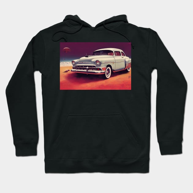 57 Chevy hot wheel Hoodie by ai1art